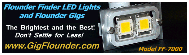 FF-7000 LED gigging light for flounder